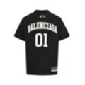 "01" Team Jersey T-Shirt - Black
