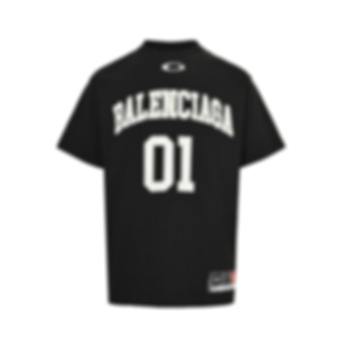 "01" Team Jersey T-Shirt - Black