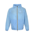 Vintage Check Trim Windbreaker | Light Blue