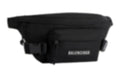 Logo Patch Canvas Belt Bag | Black