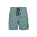 Oblique Swim Shorts | Aqua Green