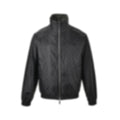 Reversible Tonal Monogram Jacket | Black & Olive Green