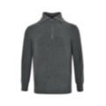 Ribbed Quarter-Zip Knit Sweater
