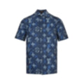 Monogram Ikat Silk Shirt