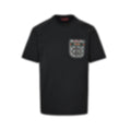 GG Canvas & Horsebit Pocket T-Shirt | Black