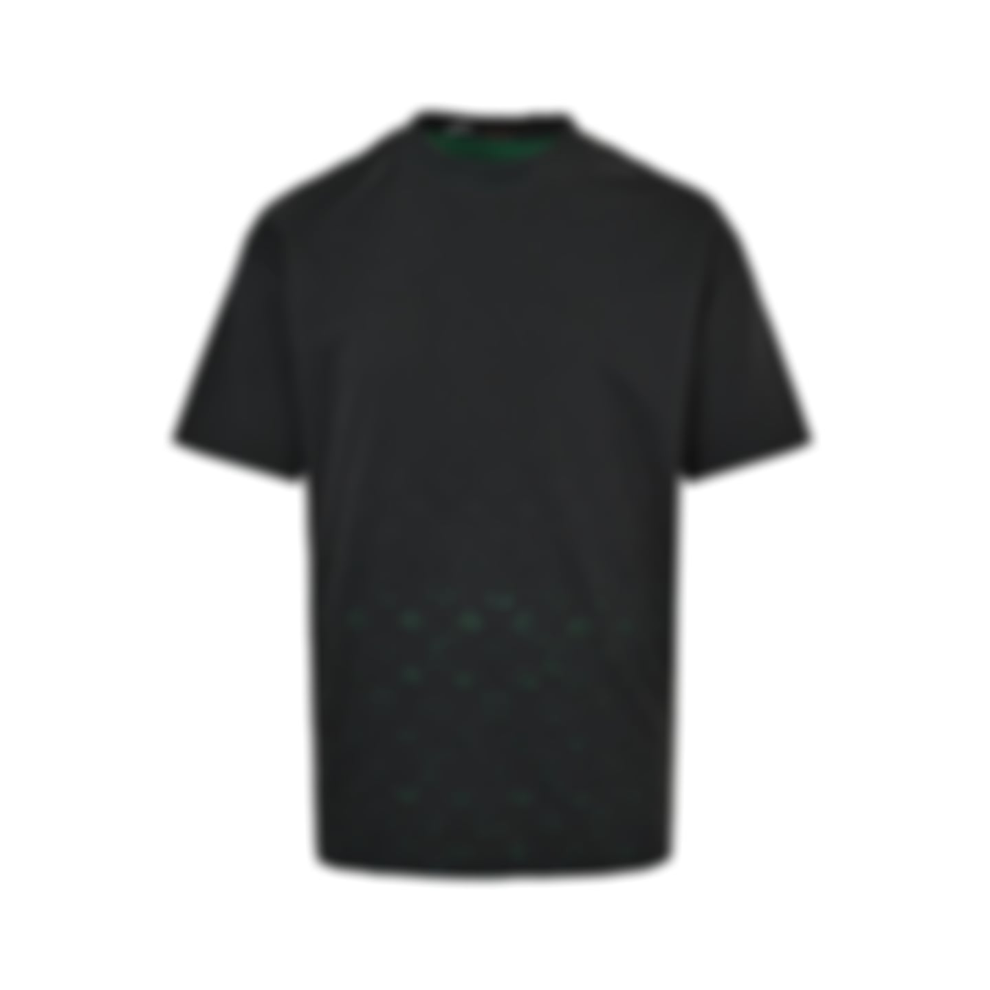 Gradient Monogram T-Shirt | Black & Green