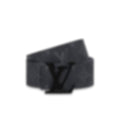 LV Initiales 40mm Matte Black Belt | Navy & Black