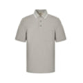 Tipped Collar Pocket Polo | Light Grey