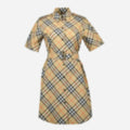 Check Shirt Dress
