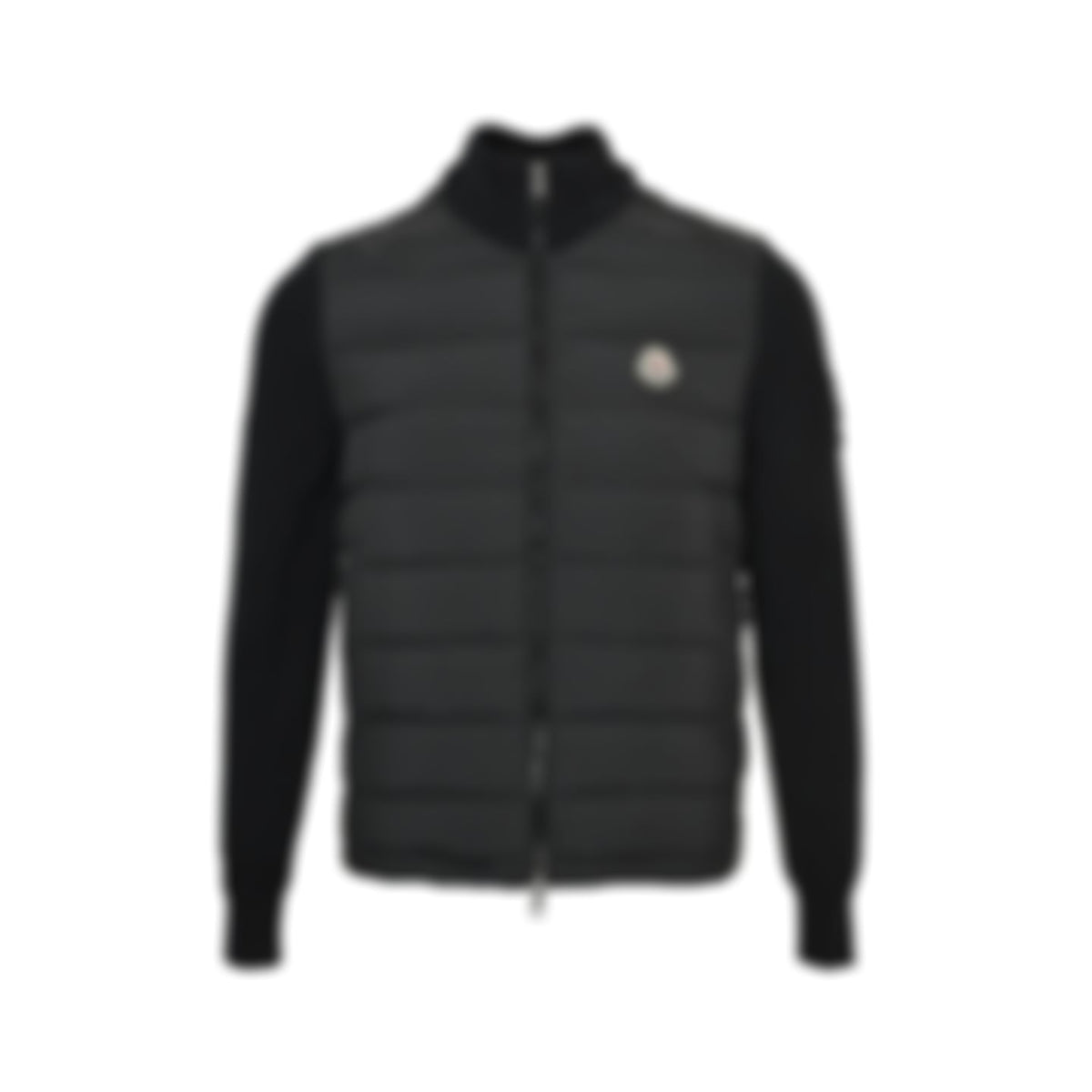 Hybrid Wool Knit Down Cardigan