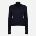 Ami de coeur Roll Neck Sweater