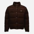 Brown Corduroy Puffer Jacket