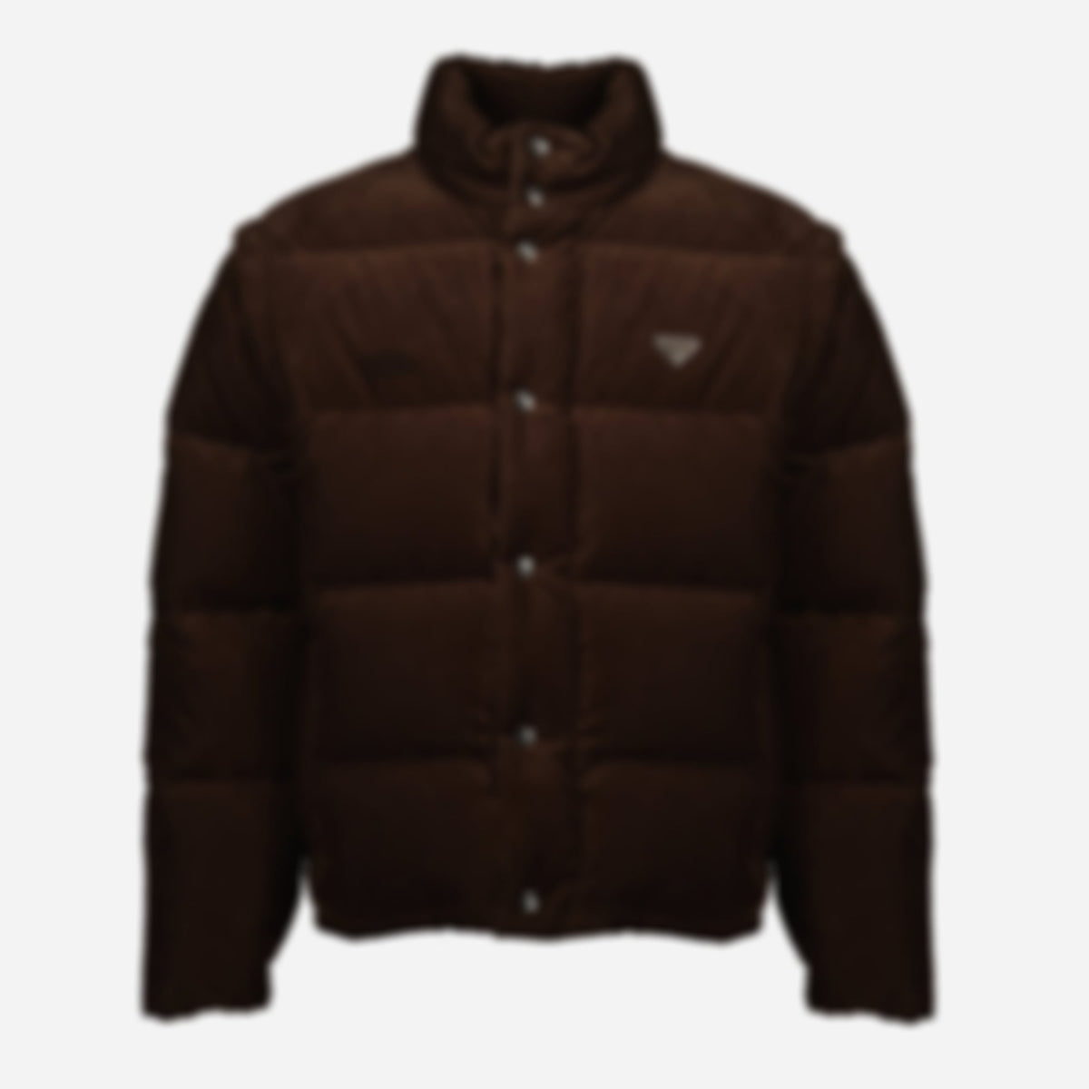 Brown Corduroy Puffer Jacket