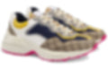 Rhyton Multi-Color GG Canvas Sneakers
