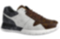 Tri-Color Monogram Sneakers