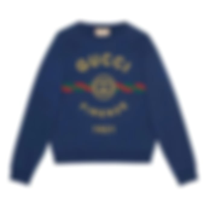 Firenze 1921 Web Stripe Sweatshirt