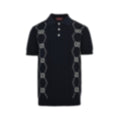 GG Diamond Chain Knit Polo