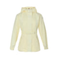 Cream Belted Windbreaker