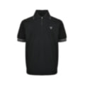 Half-Zip Logo Polo Shirt