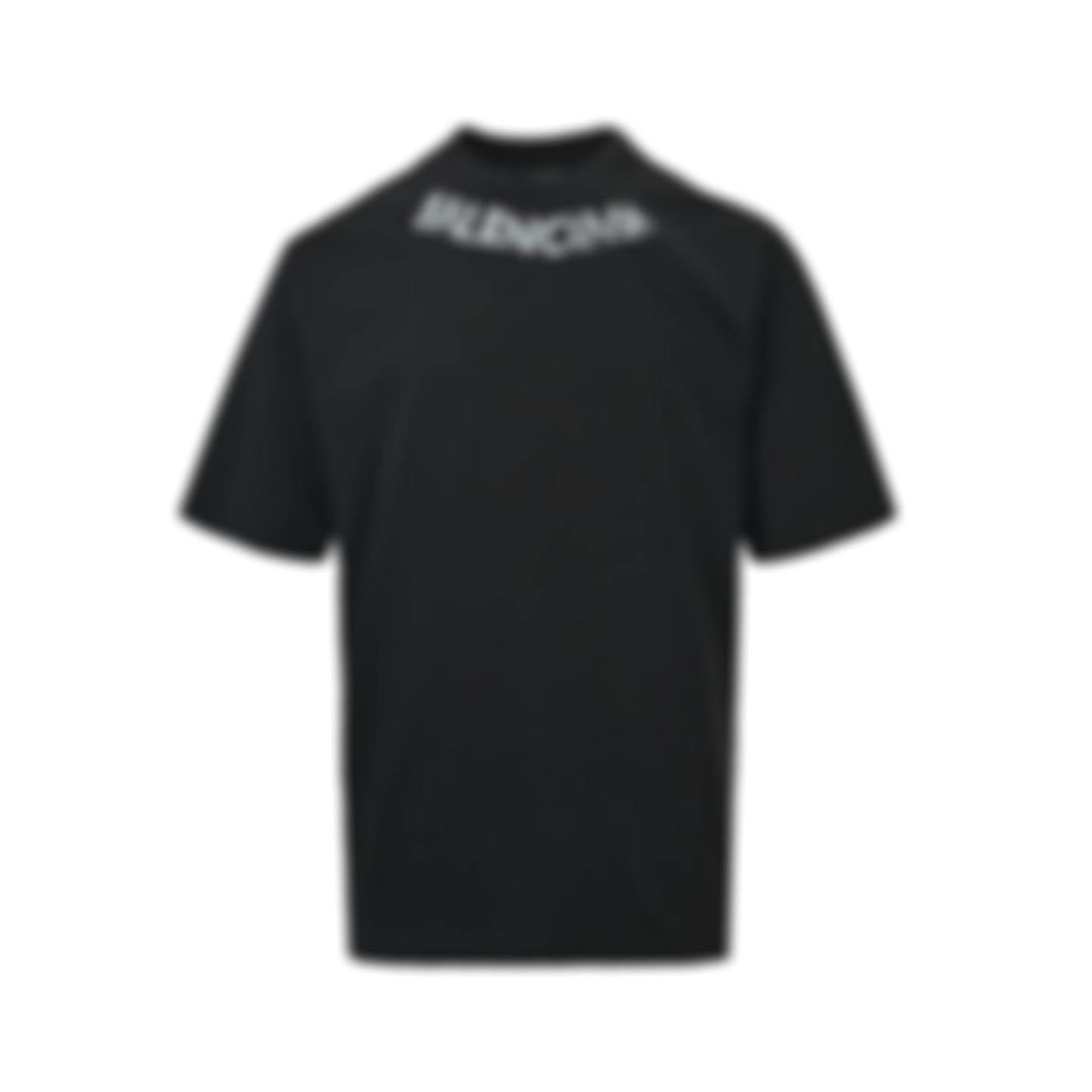 Distressed Collar Logo T-Shirt