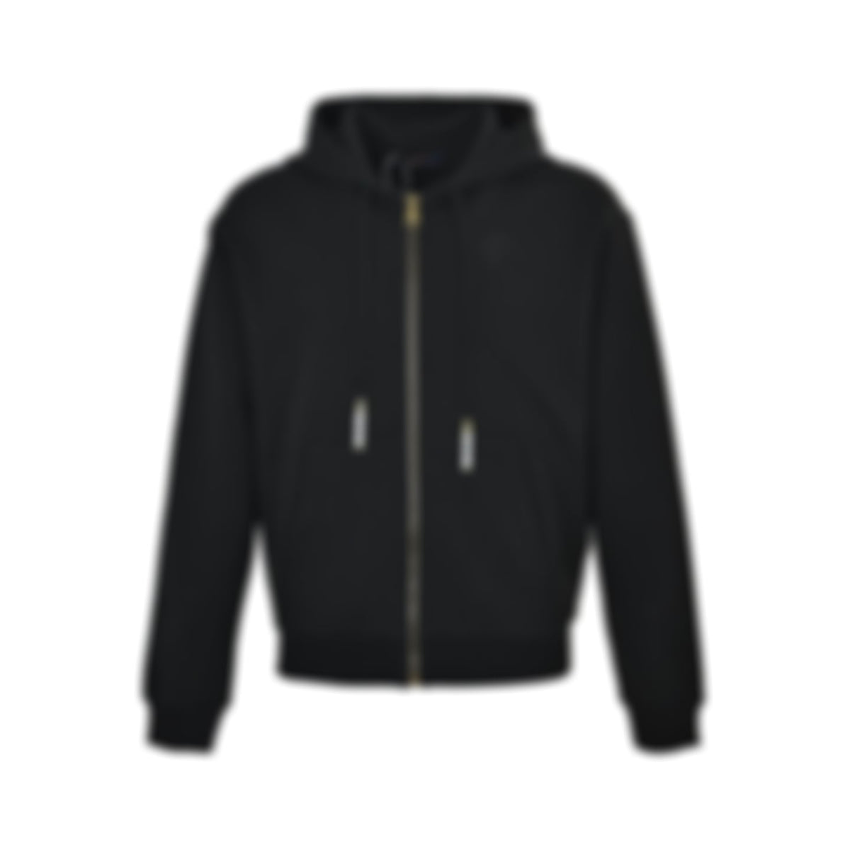 Marque Déposée Zip-Up Hoodie - Black