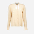 Beige Silk Shirt