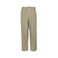 Cotton Twill Elasticated Trousers - Beige