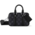 Classic Monogram Eclipse Bag | Black & Navy