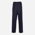 Navy Wool Trousers