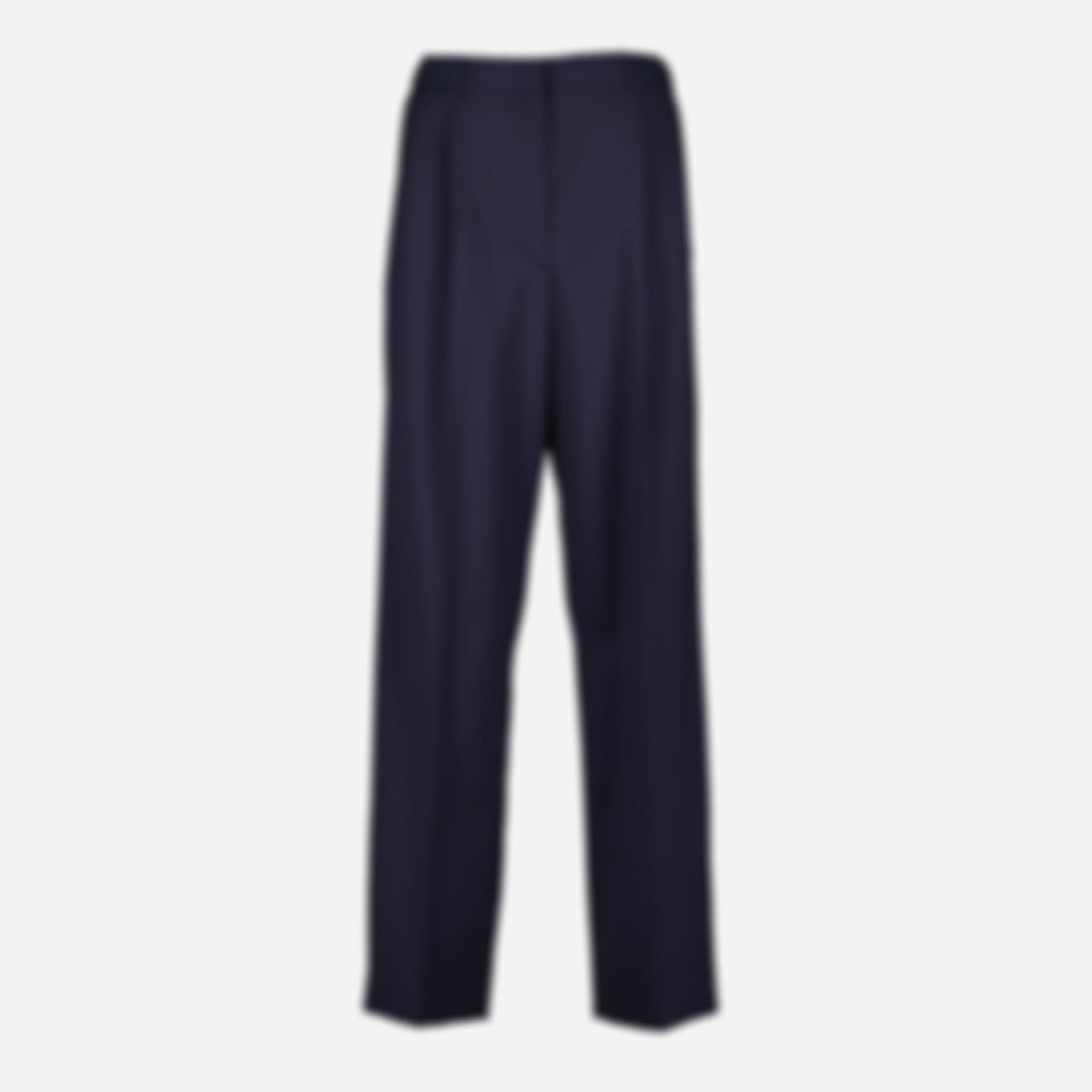 Navy Wool Trousers