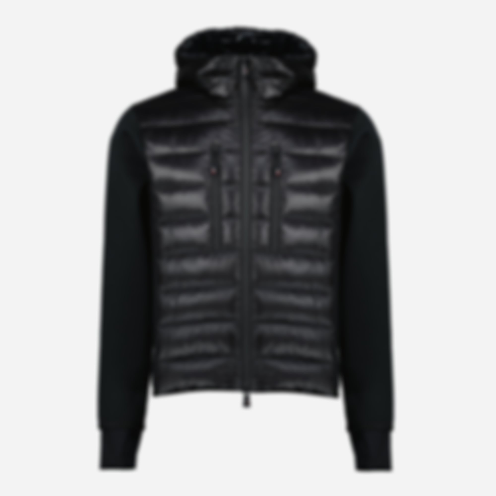 Black Zip-Up Cardigan