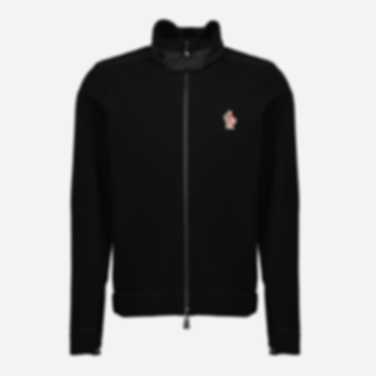 Black Fleece Zip-Up Sweatshirt
