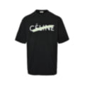 Tape Logo T-Shirt | Black