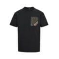 FF Monogram Pocket T-Shirt - Black