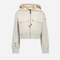 Zipped Cotton Sweatshirt