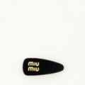 Black Velvet Hair Clip