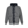 Reversible Two-Way Zip Oblique Hoodie