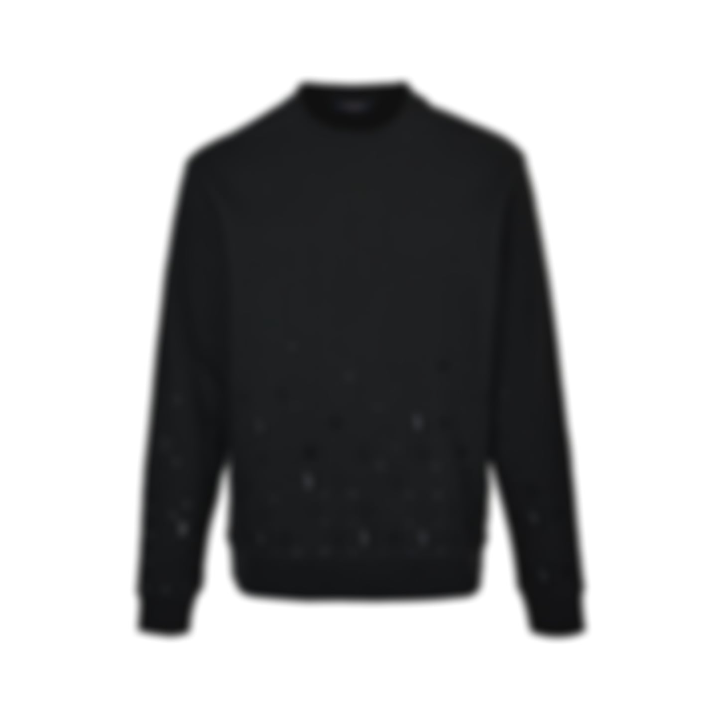 3D Embroidered Falling Monogram Pullover