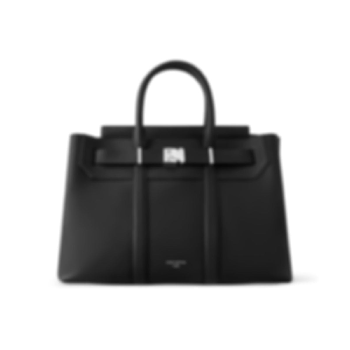Georges Tote MM | Black & Navy