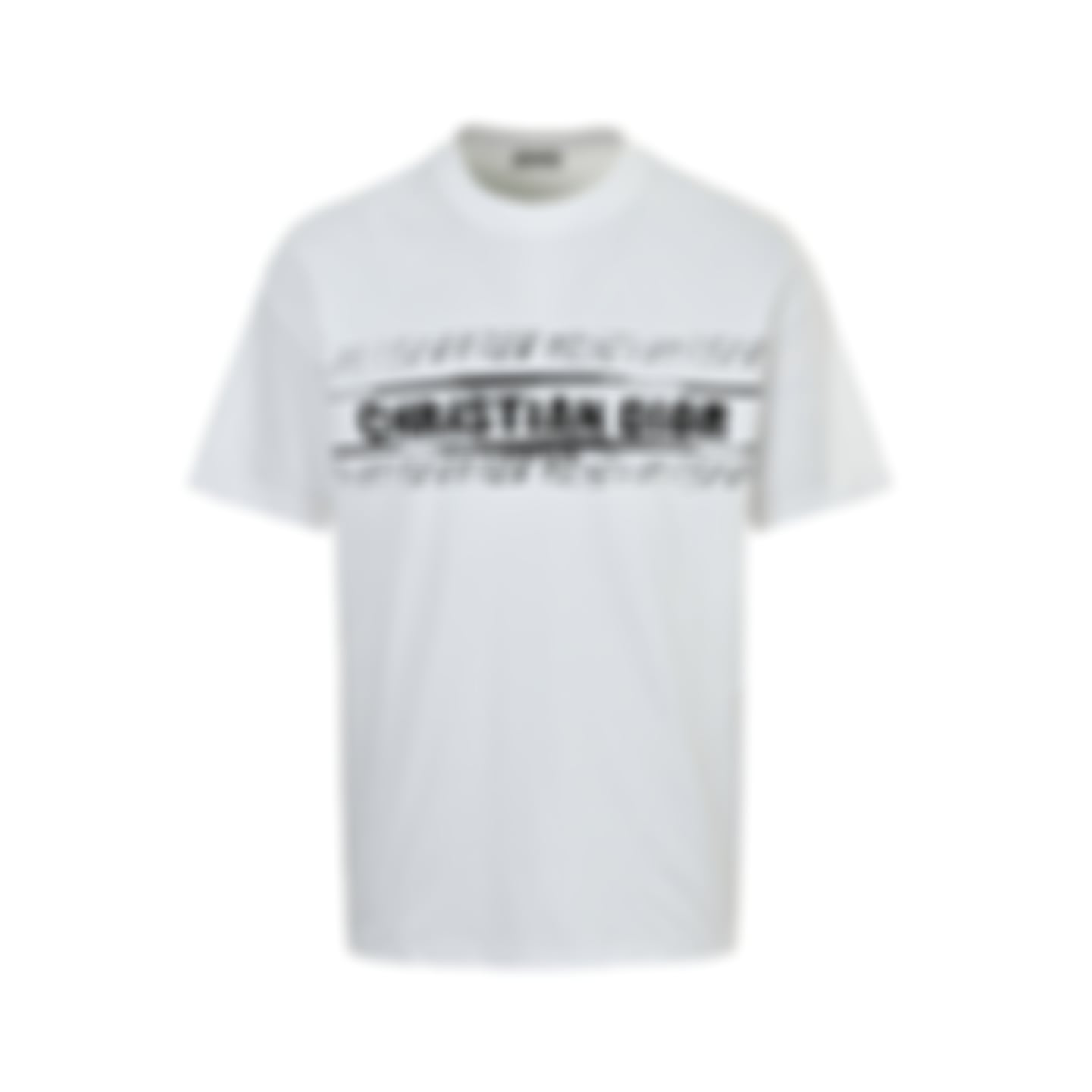 "Christian Dior" Sketch Logo T-Shirt