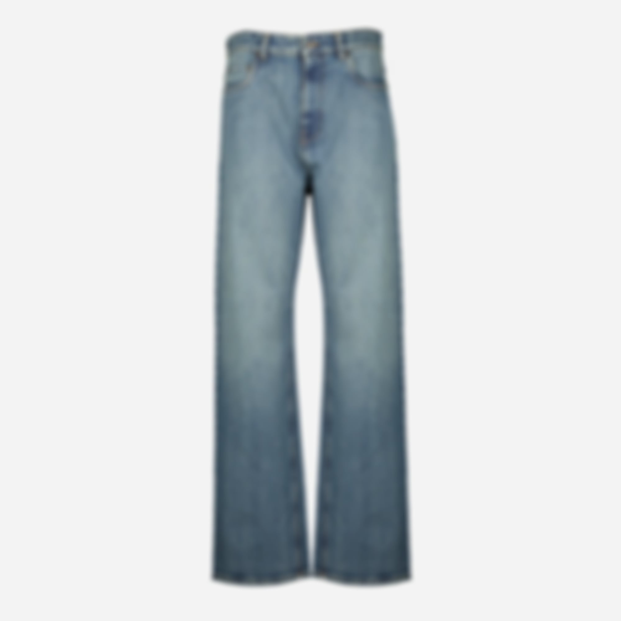 Embroidered Blue Jeans