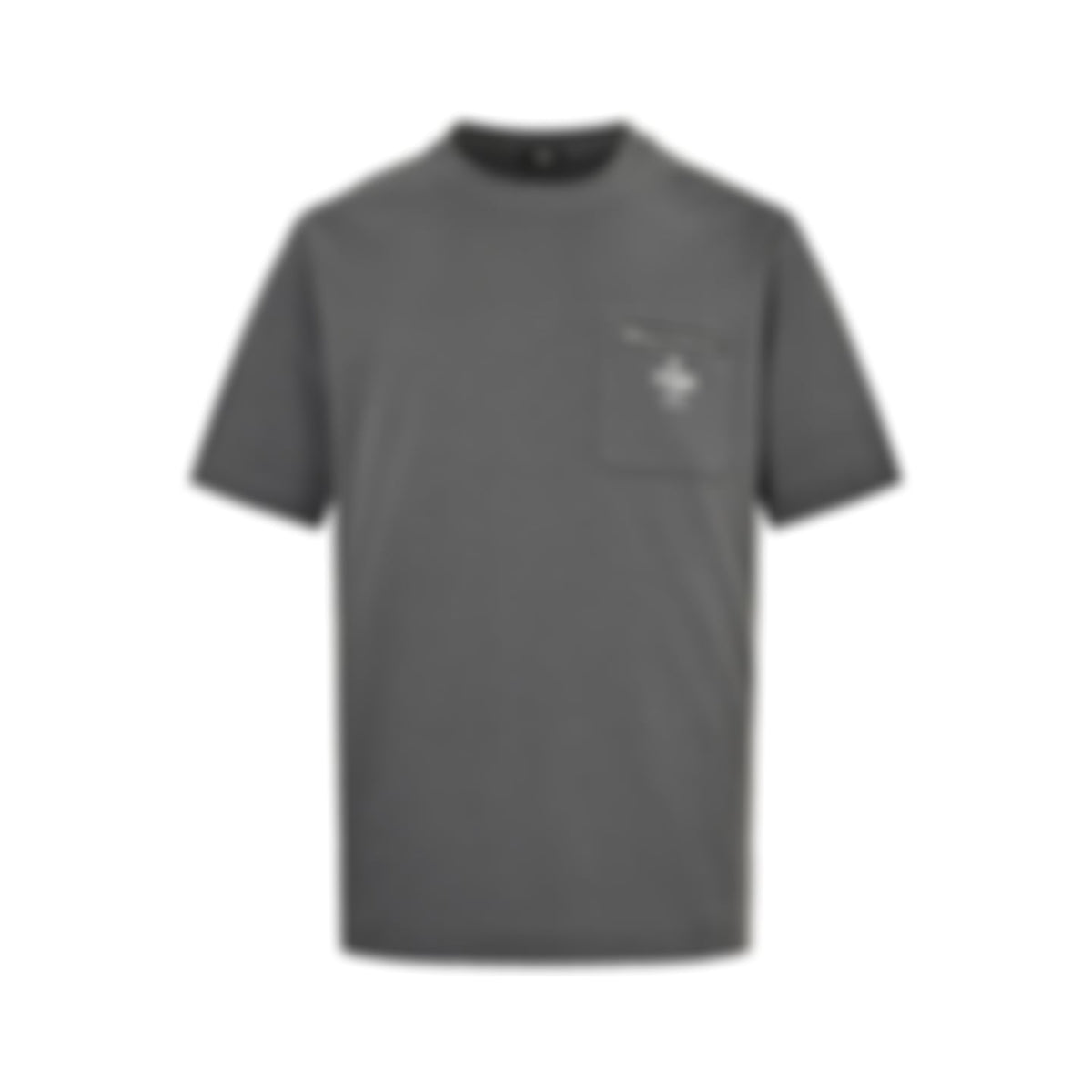 Zipped Pocket T-Shirt | Dark Grey