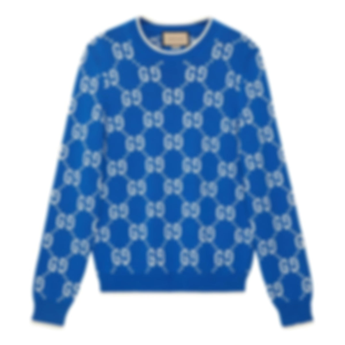 GG Monogram Knit Crewneck Sweater