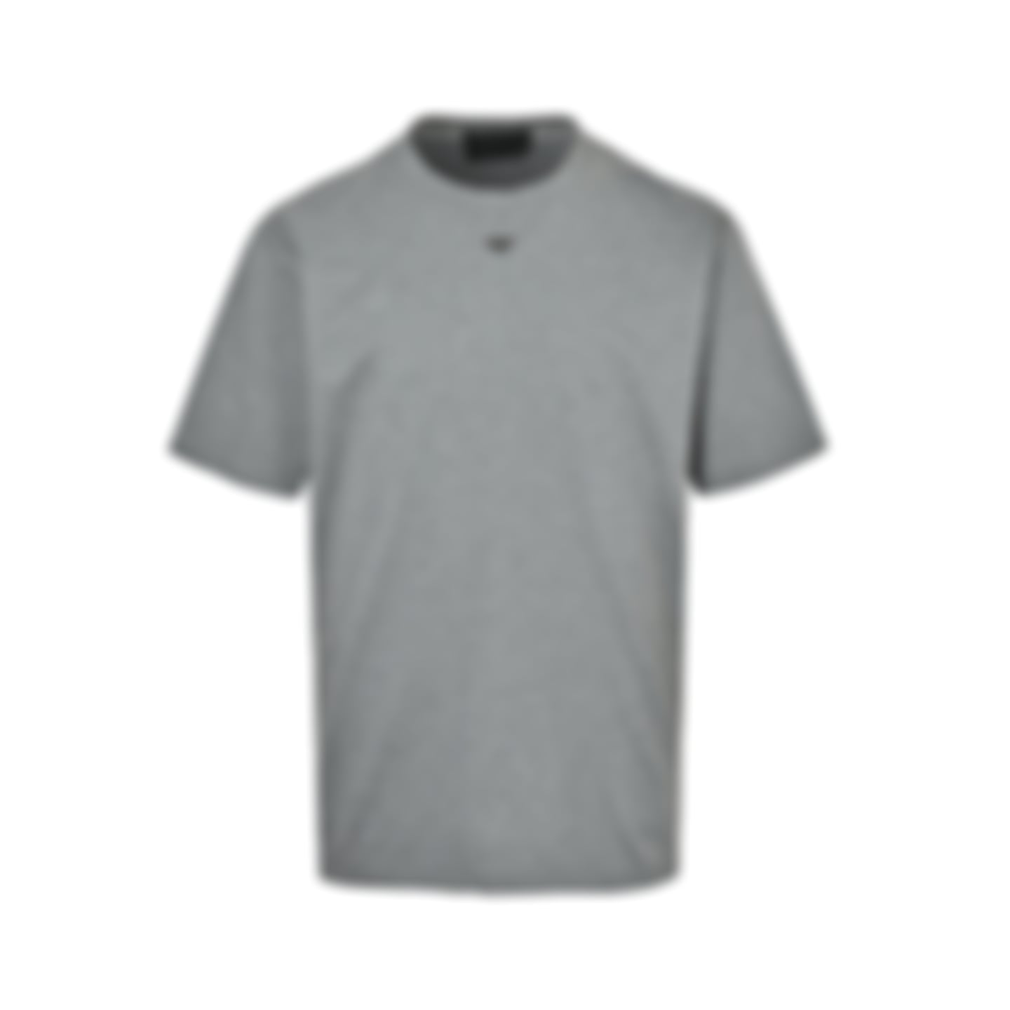 Enameled Triangle Logo T-Shirt | Heather Grey