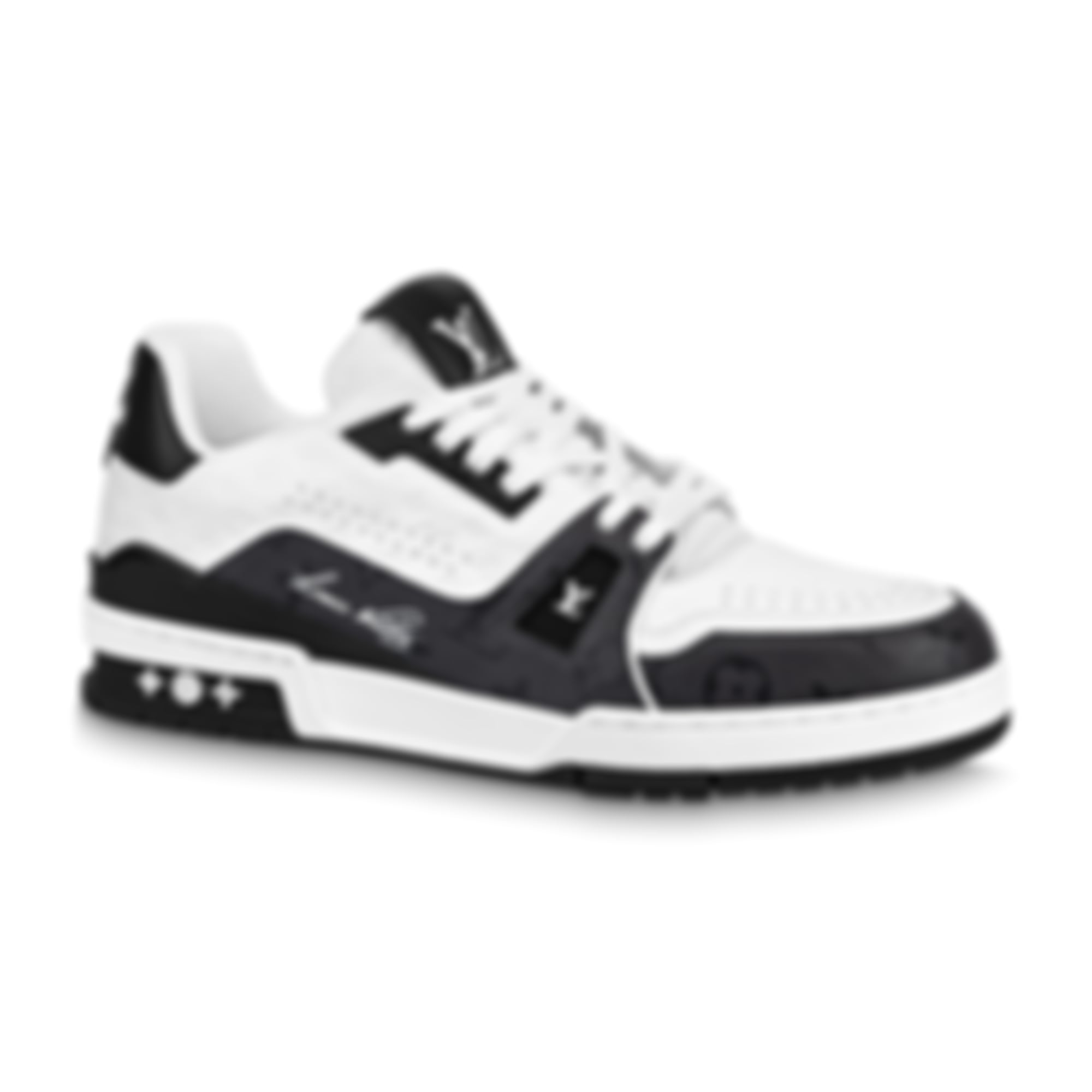 LV Trainer Sneaker | White & Black