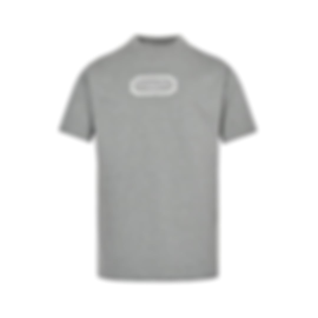 Couture Embroidered T-Shirt - Grey