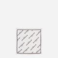 Mini silk square Shadow white