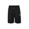 Embroidered Equestrian Knight Shorts | Black
