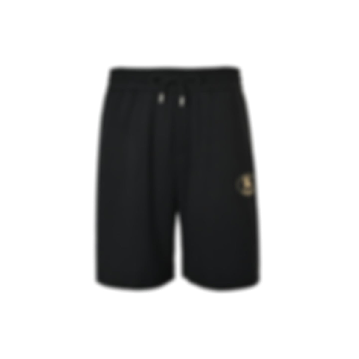 Embroidered Equestrian Knight Shorts | Black