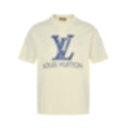 Monogram LV Logo T-Shirt | Cream